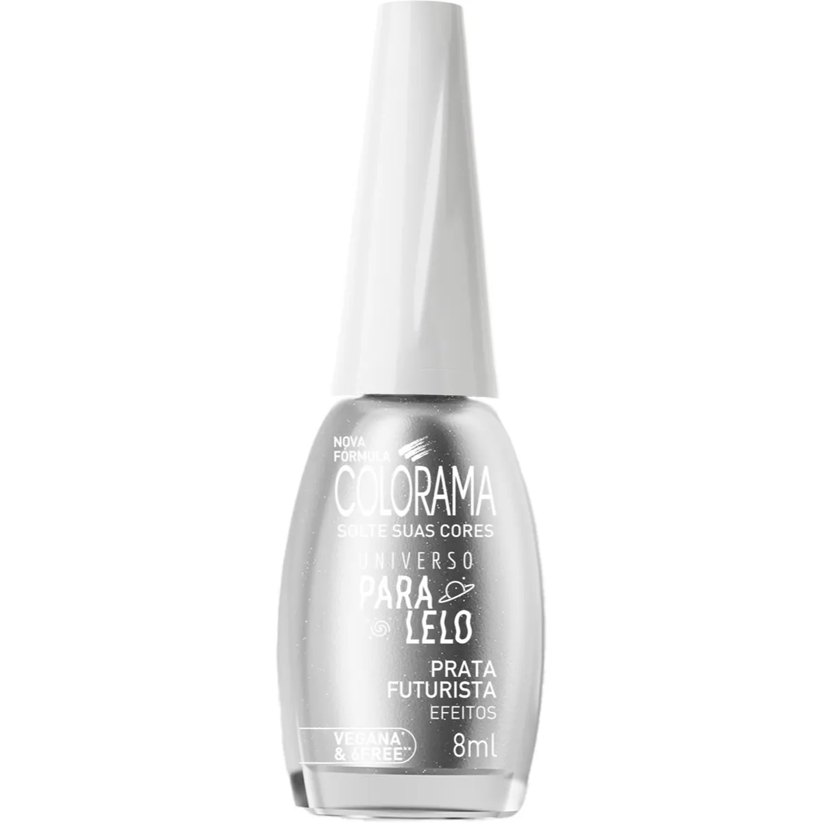 Esmalte Colorama Universo ParaLelo Branco Lunar Efeitos 8ml
