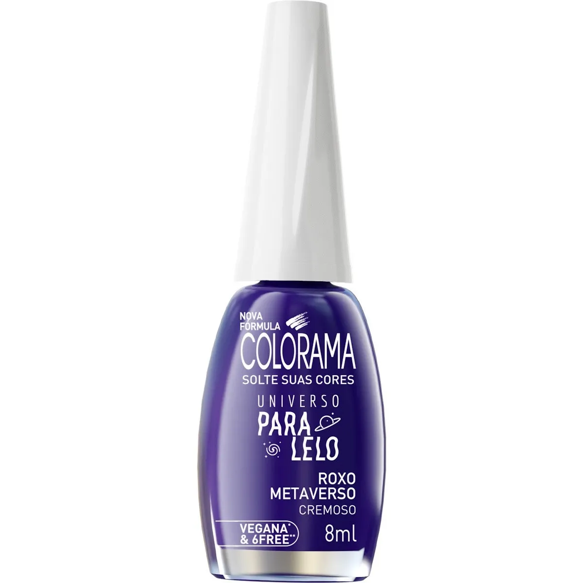 Esmalte Colorama Universo ParaLelo Roxo Metaverso Cremoso 8ml