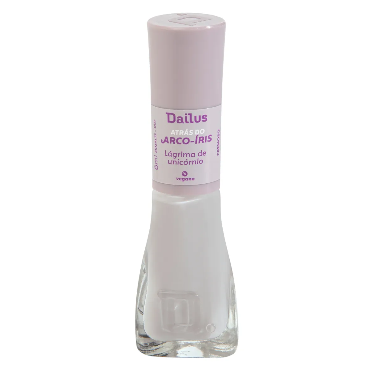 Esmalte Dailus Atrás do Arco-Íris Lágrima de Unicórnio Cremoso Vegano 8ml