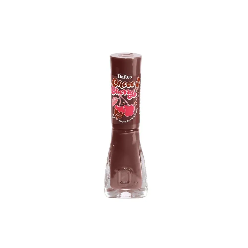 Esmalte Dailus Choco Cherry Pudim de Chocolate Cremoso 8ml