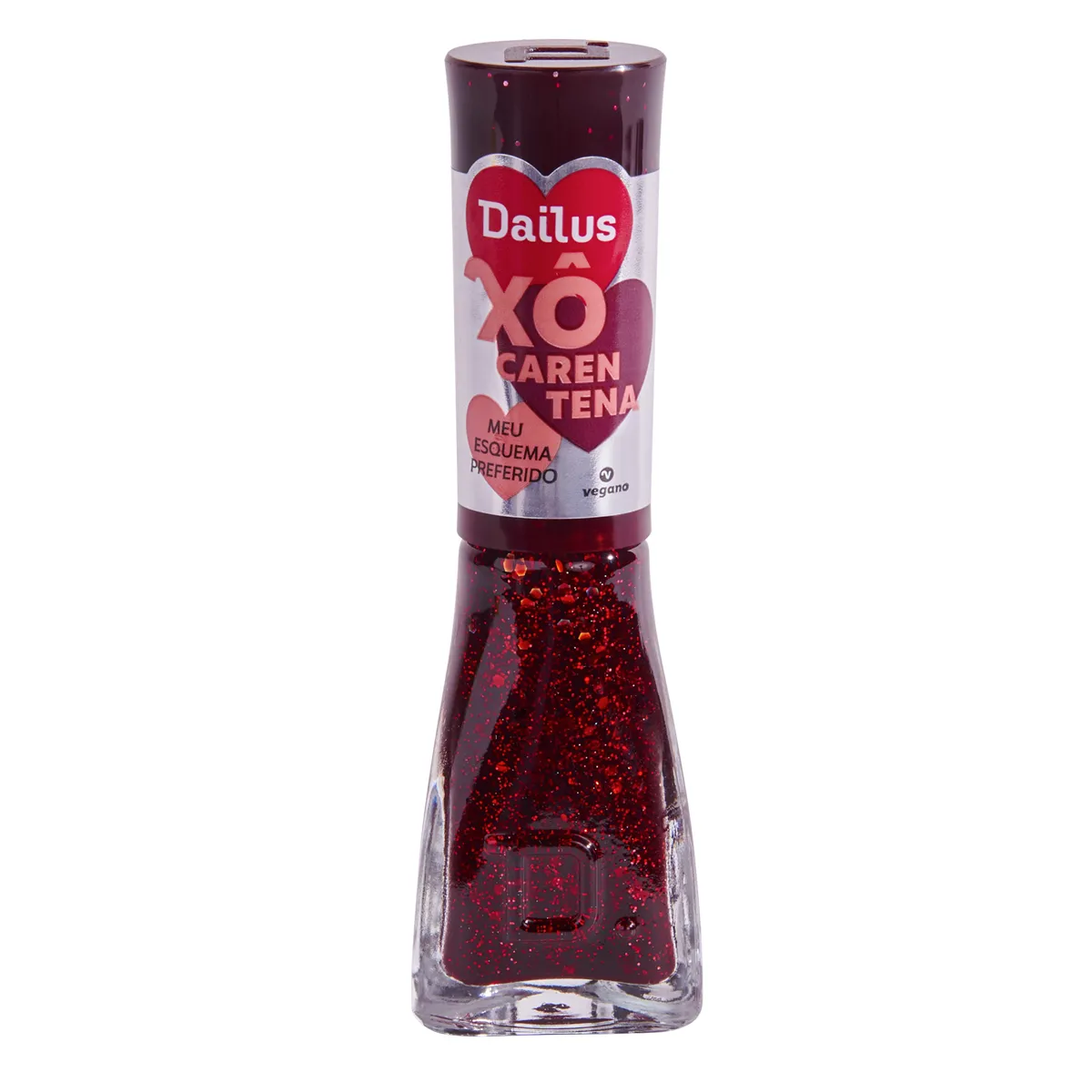 Esmalte Dailus Xô Carentena Meu Esquema Preferido Glitter 8ml