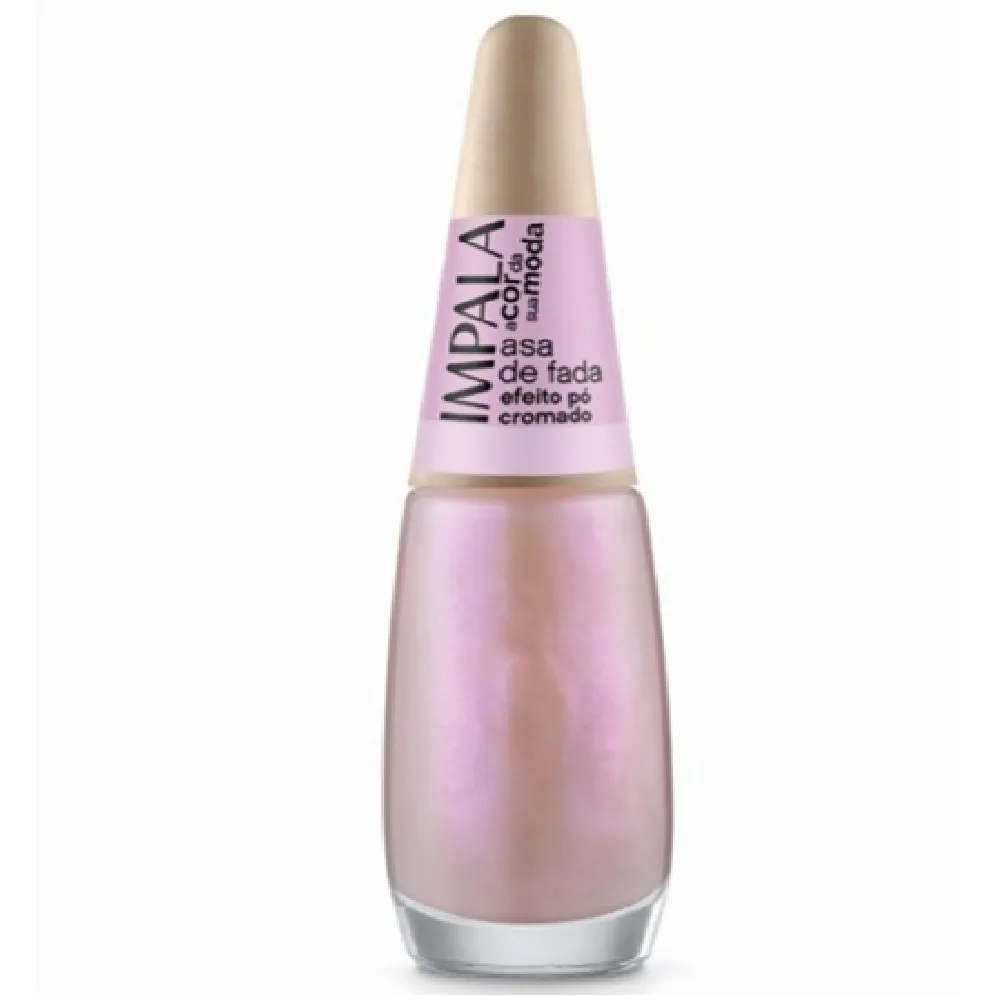Esmalte Impala A Cor Da Moda Asa De Fada Efeito Po Cromado 7,5ml