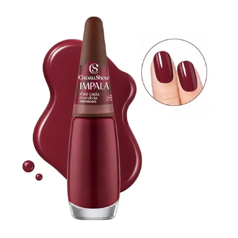 Esmalte Impala Cacau Show Cremoso Vale Cada Mordida 7,5ml — foto 2