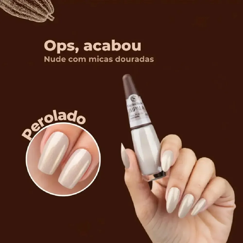 Esmalte Impala Cacau Show Perolado Ops, Acabou 7,5ml — foto 2
