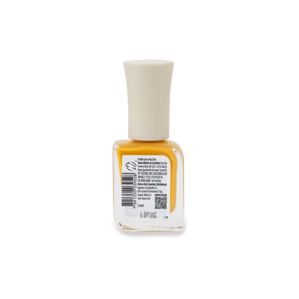 Esmalte Risqué Bio Amarelo Cremoso Girassol 9ml — foto 5