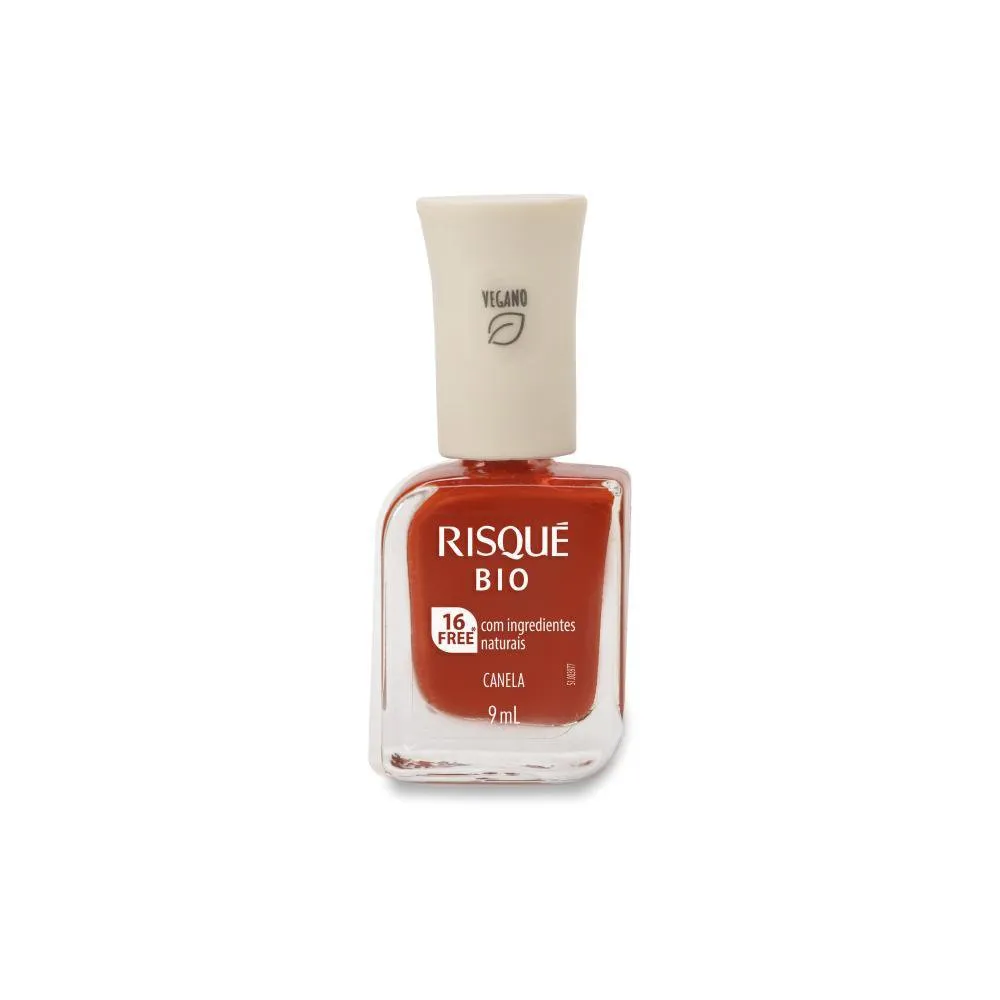 Esmalte Risqué Bio Canela Cremoso Vegano 9ml
