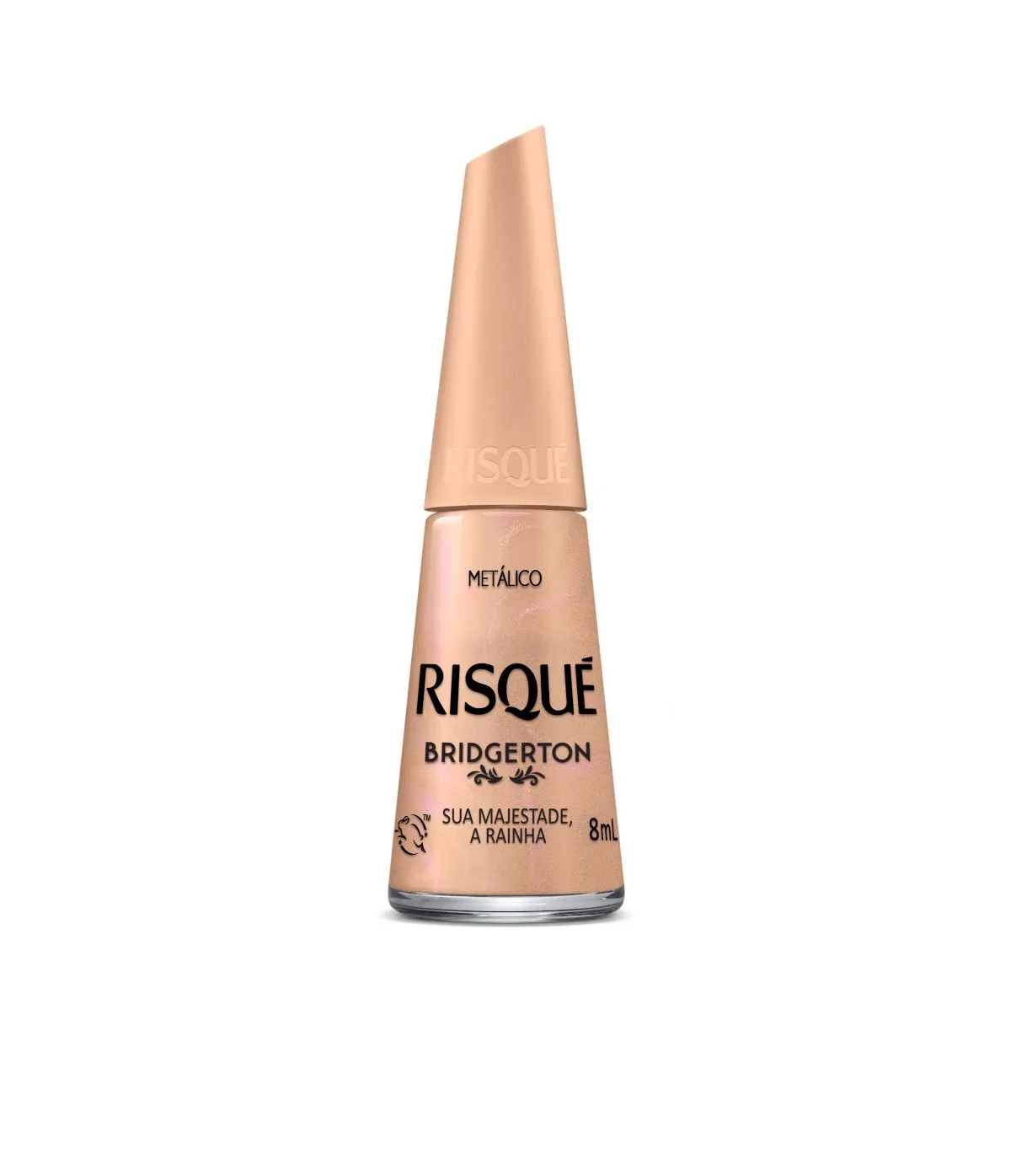 Esmalte Risqué Bridgerton Sua Majestade a Rainha Metálico 8ml
