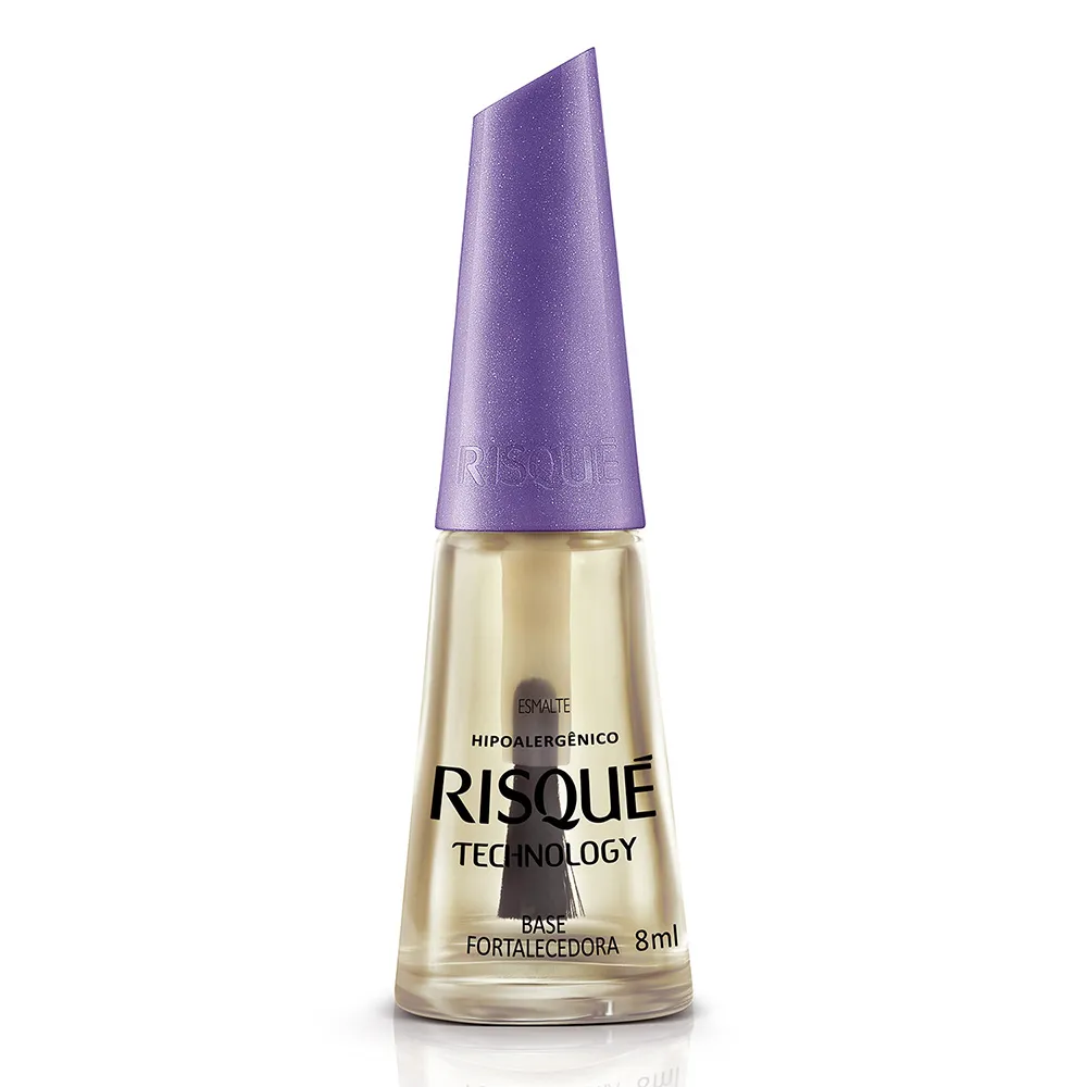 Esmalte Risqué Care Base Fortalecedora Nail Booster Active Translúcido 8ml
