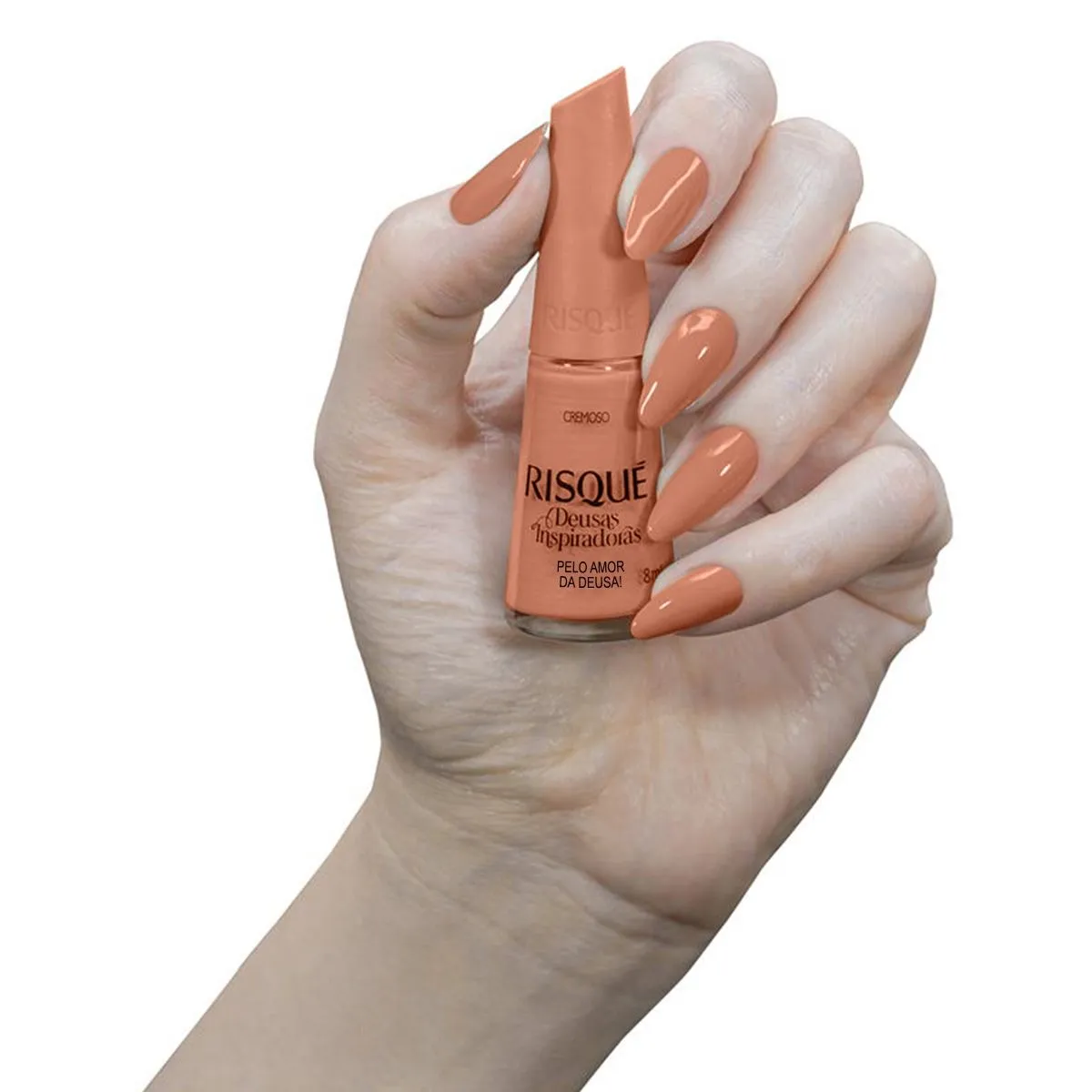 Esmalte Risqué Deusas Inspiradoras Pelo Amor da Deusa Cremoso 8ml — foto 3