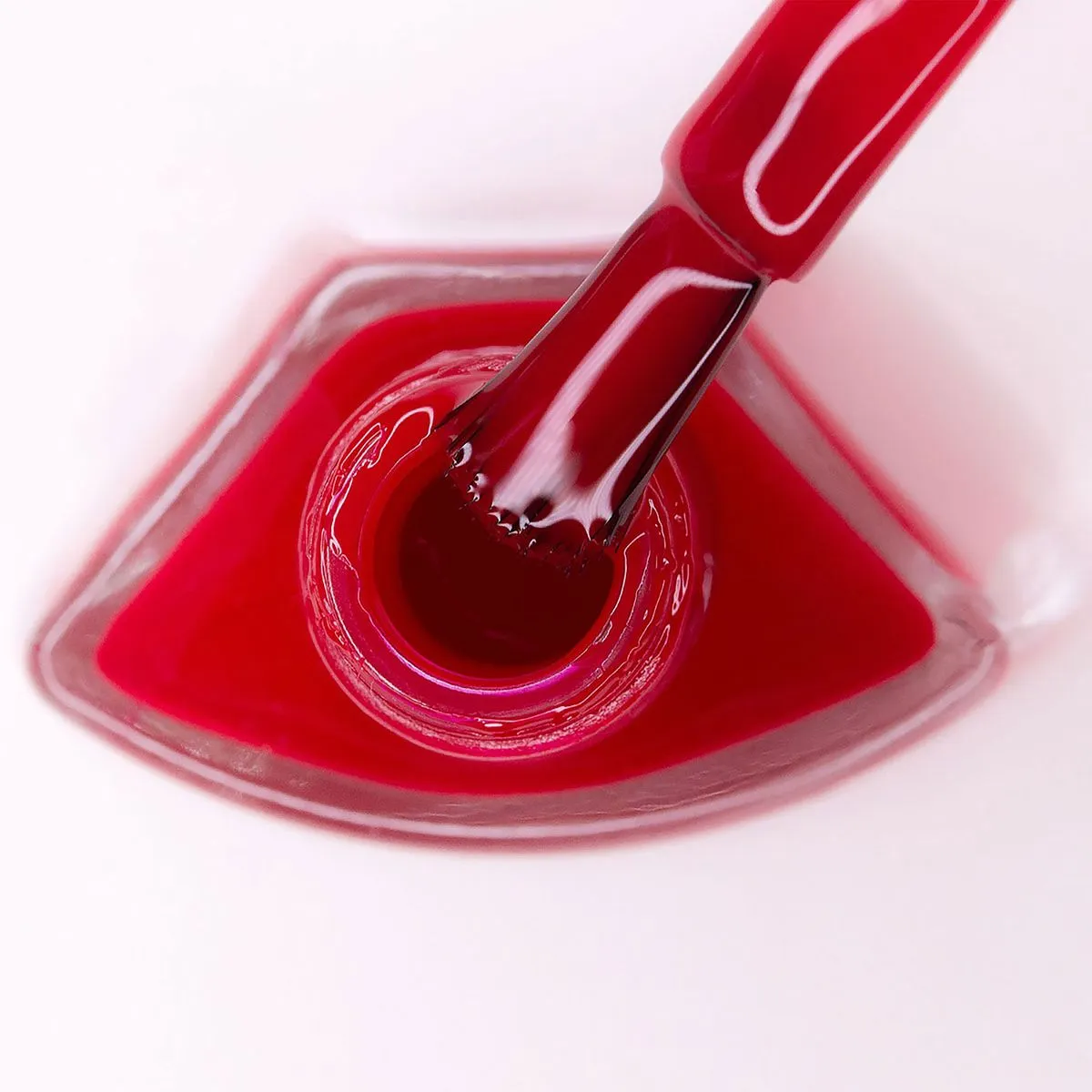 Esmalte Risqué Diamond Gel Vermelho Cereja Cremoso 9,5ml — foto 4