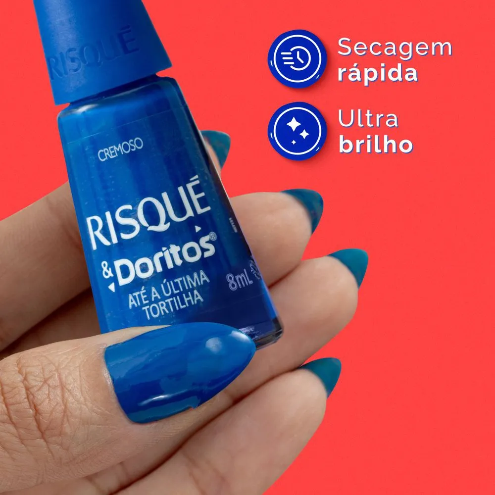 Esmalte Risqué Doritos Até a Última Tortilha Cremoso 8ml — foto 3