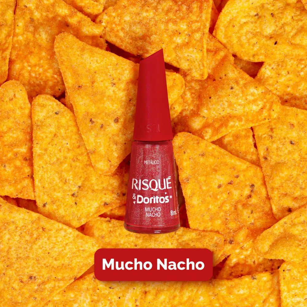 Esmalte Risqué Doritos Mucho Nacho Metálico 8ml — foto 2
