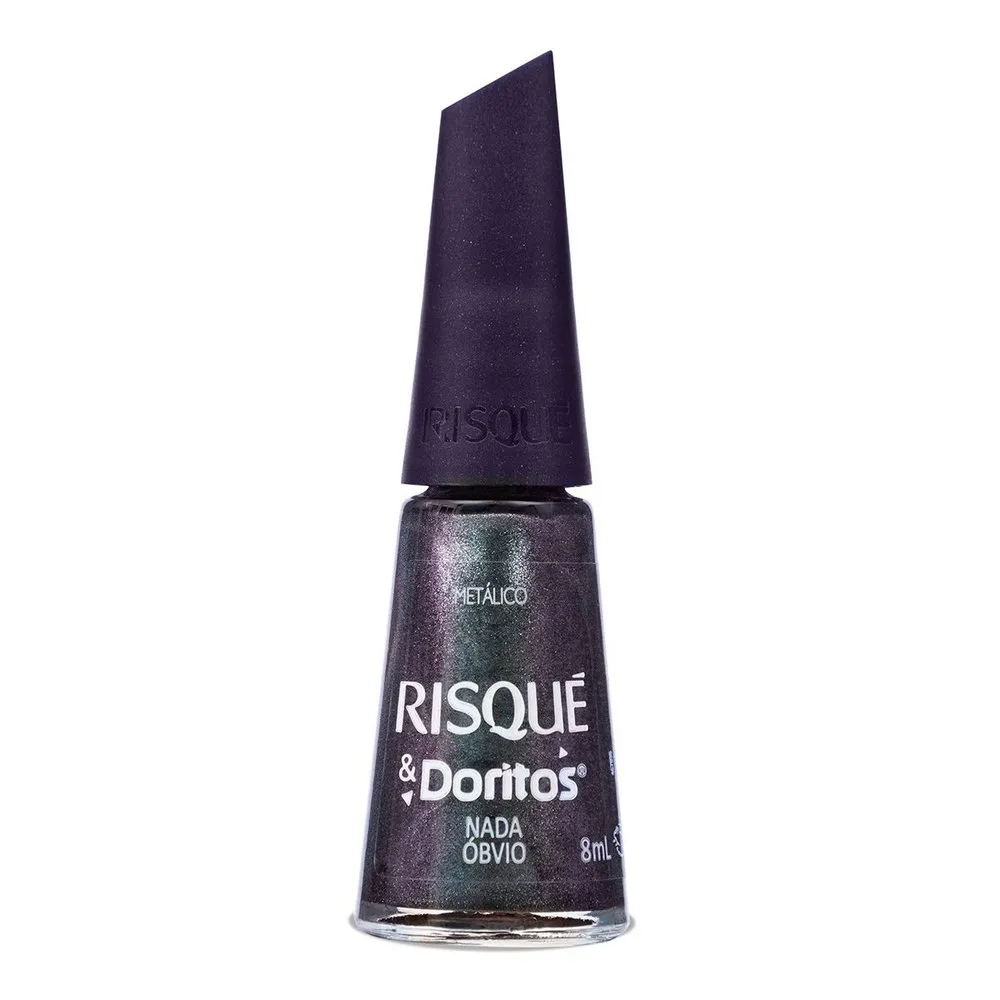Esmalte Risqué Doritos Nada Óbvio Metálico 8ml