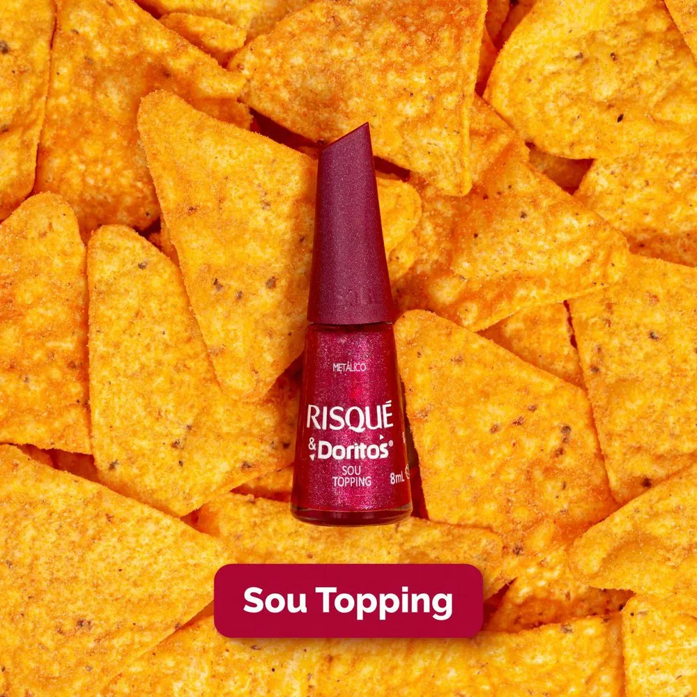 Esmalte Risque Doritos Sou Topping 8Ml — foto 2