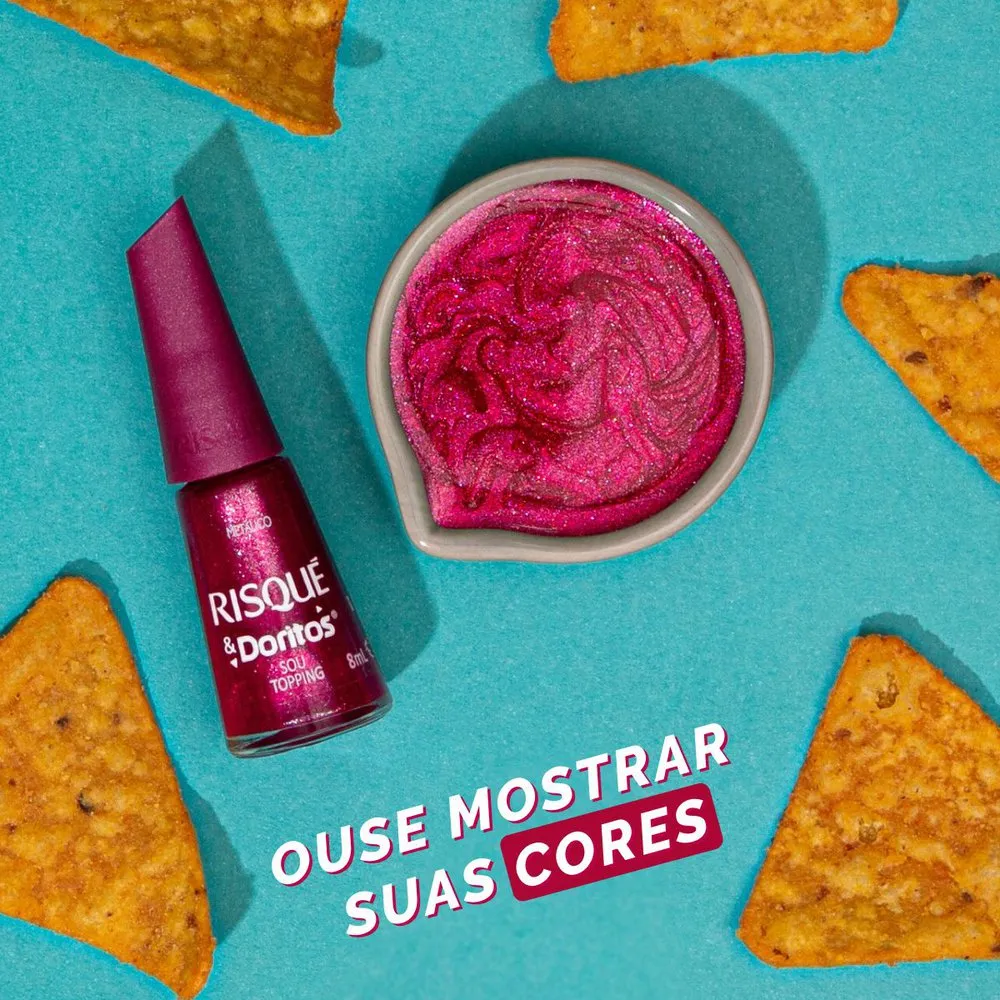 Esmalte Risque Doritos Sou Topping 8Ml — foto 6