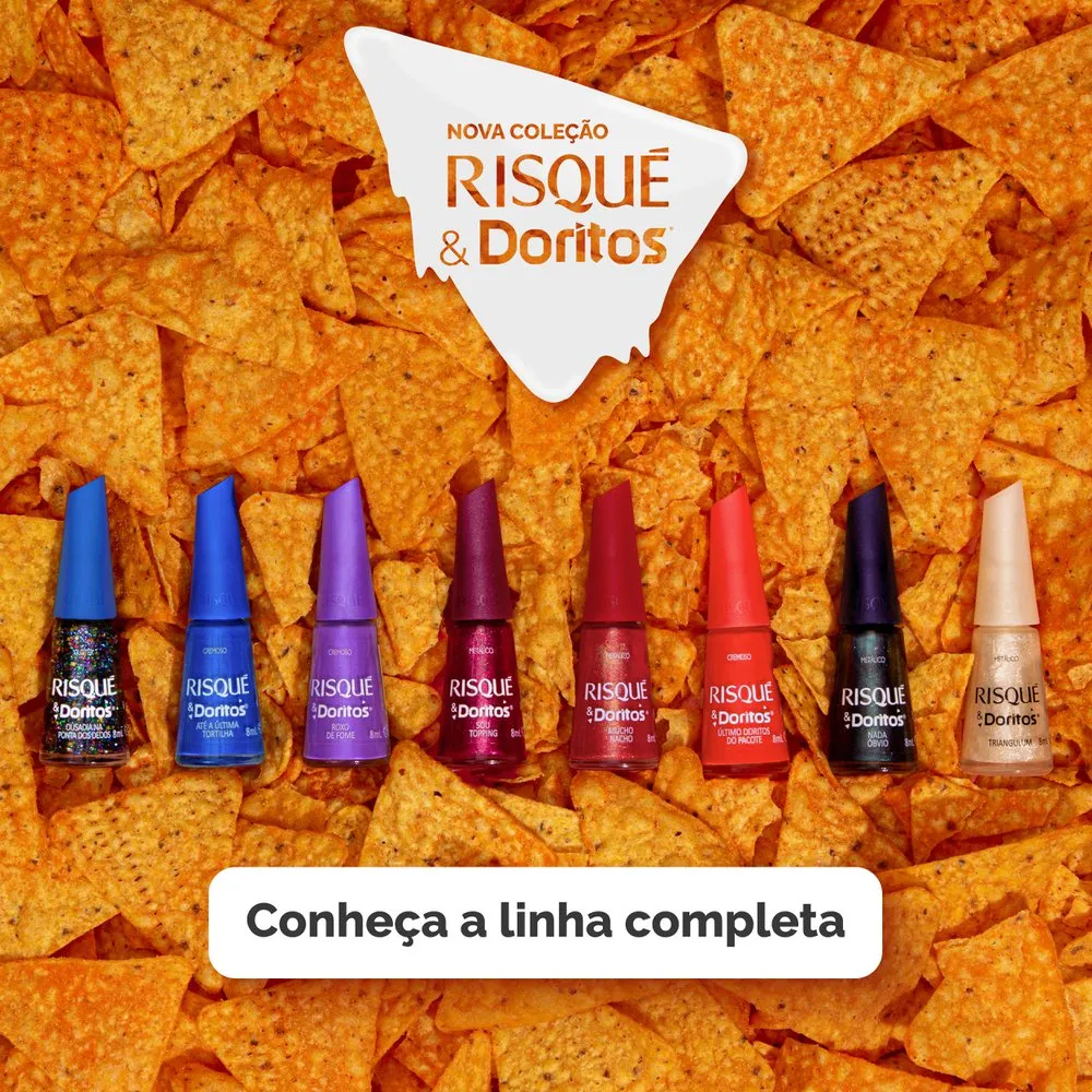 Esmalte Risqué Doritos Triangulum Metálico 8ml — foto 8