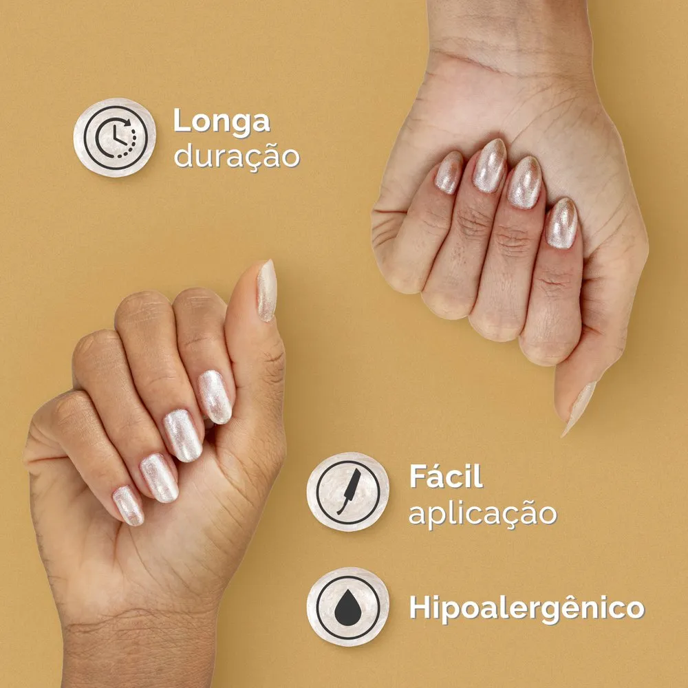 Esmalte Risqué Doritos Triangulum Metálico 8ml — foto 5