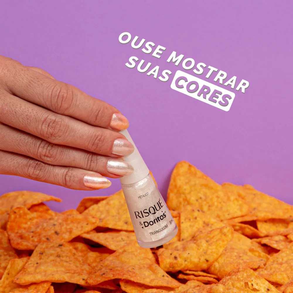 Esmalte Risqué Doritos Triangulum Metálico 8ml — foto 6