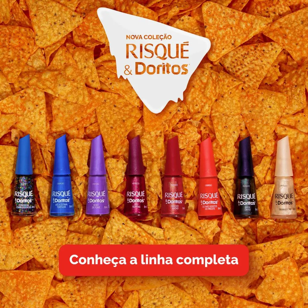 Esmalte Risqué Doritos Último Doritos do Pacote Cremoso 8ml — foto 8