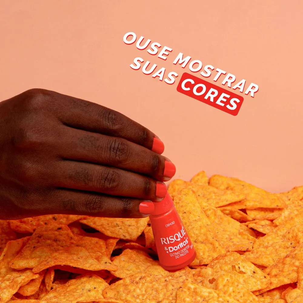 Esmalte Risqué Doritos Último Doritos do Pacote Cremoso 8ml — foto 6