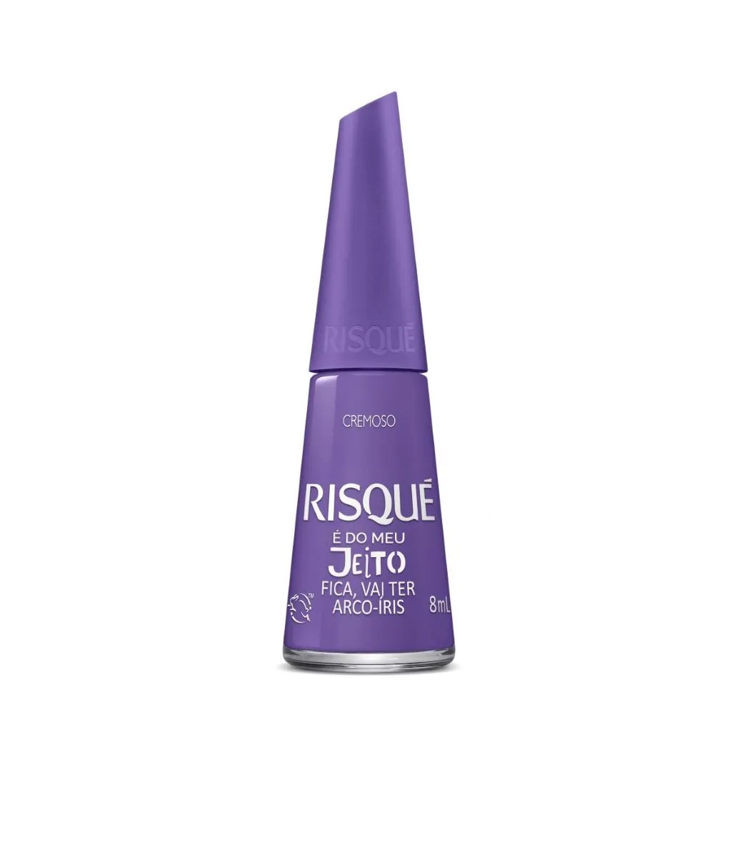 Esmalte Risqué É do Meu Jeito Fica, Vai Ter Arco-Íris! 8ml