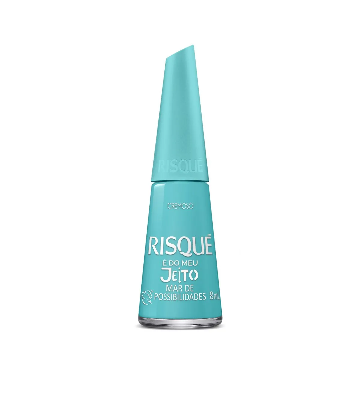 Esmalte Risqué É do Meu Jeito Mar de Possibilidades Cintilante 8ml