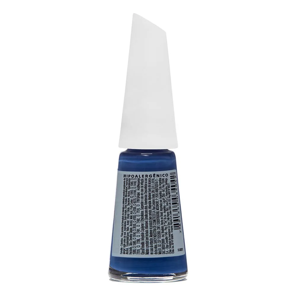Esmalte Risqué Hipoalergênico Azulivre Mente Cremoso 8ml — foto 5