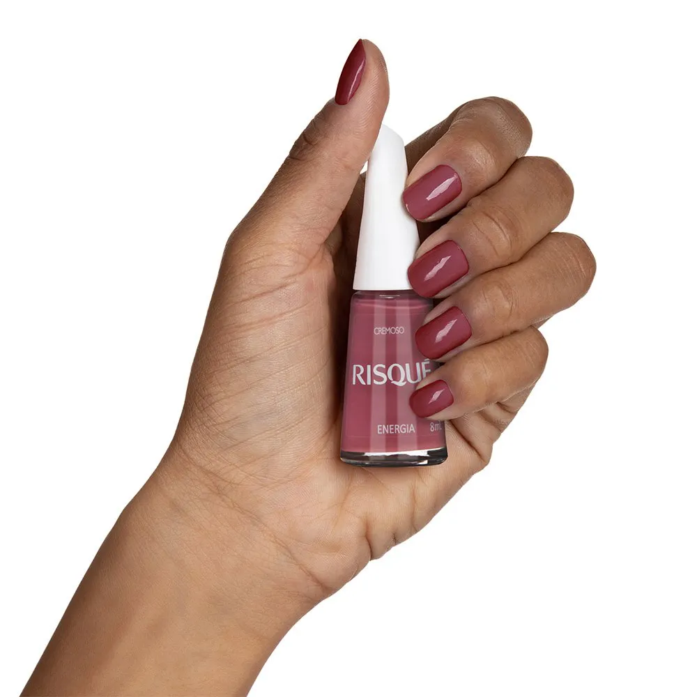 Esmalte Risqué Hipoalergênico Energia Cremoso 8ml — foto 2