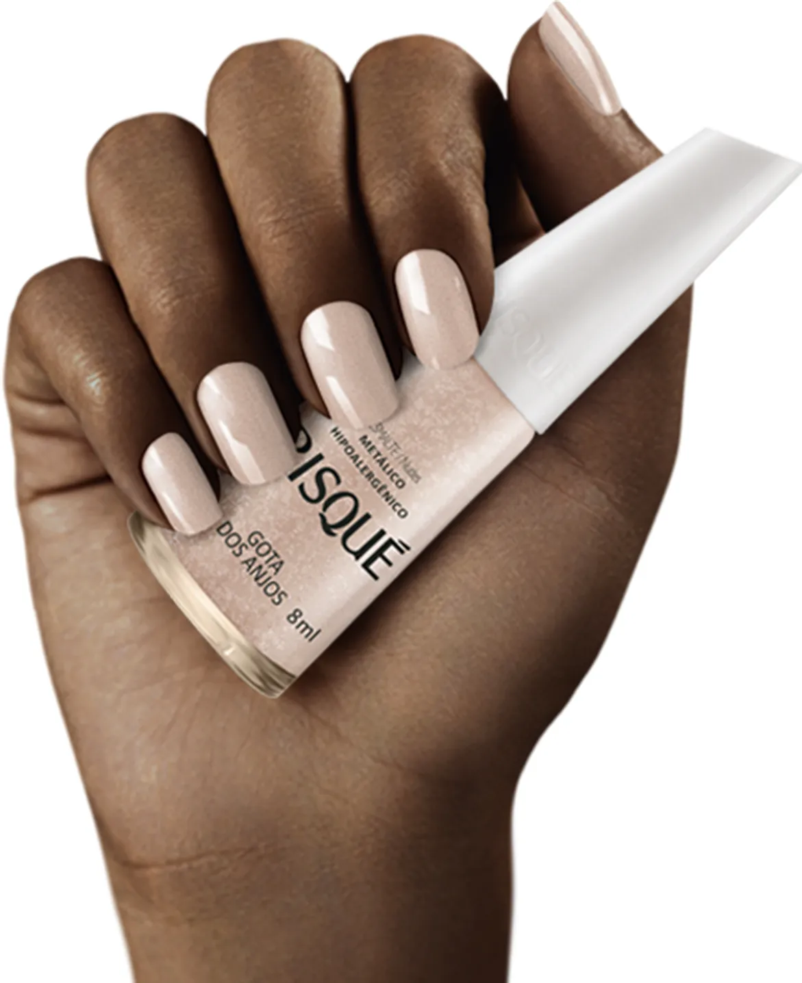 Esmalte Risqué Hipoalergênico Gota dos Anjos Cremoso Metálico 8ml — foto 4