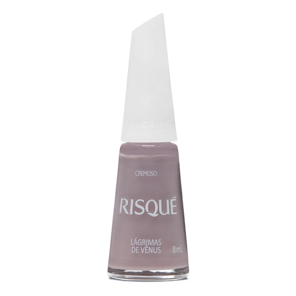 Esmalte Risqué Hipoalergênico Lágrimas de Vênus Cremoso 8ml