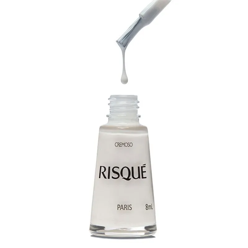 Esmalte Risqué Hipoalergênico Paris Cremoso 8ml — foto 6