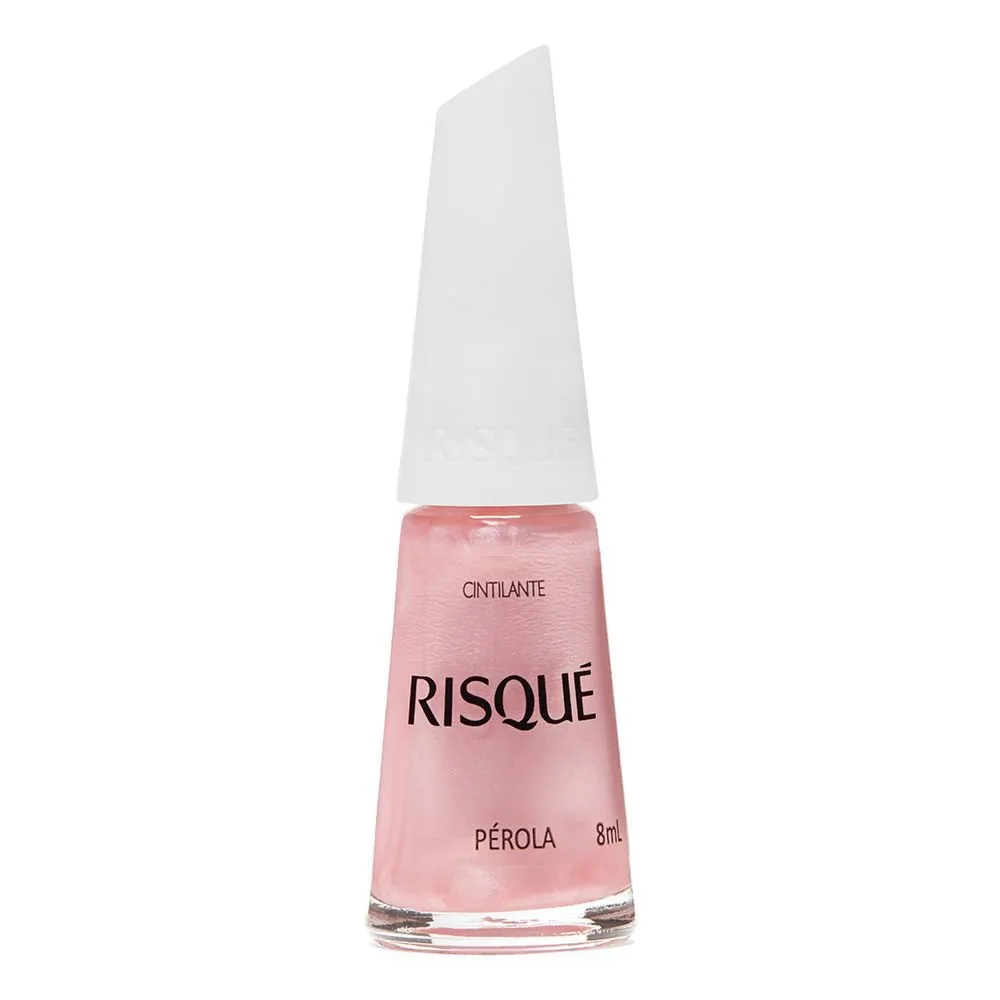Esmalte Risqué Hipoalergênico Pérola Cintilante 8ml