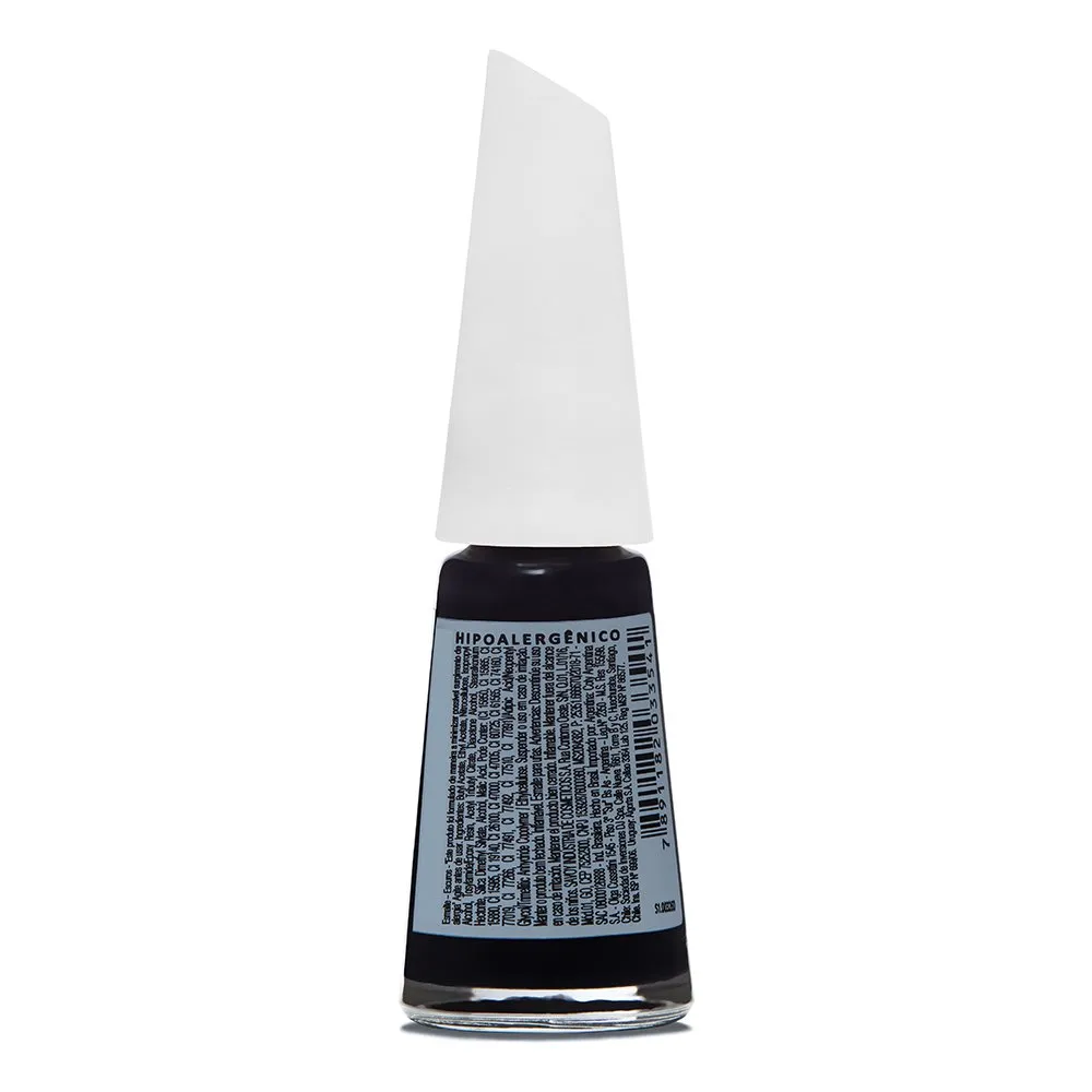 Esmalte Risqué Hipoalergênico Preto Sépia Ultra Cremoso 8ml — foto 5