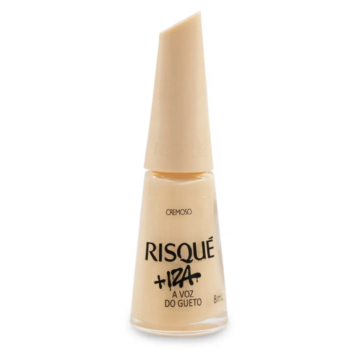 Esmalte Risque+iza voz do Gueto 8ml Nu