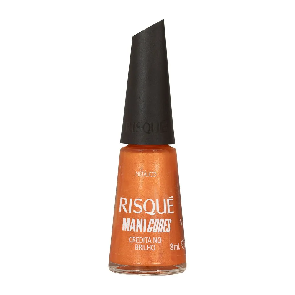 Esmalte Risqué ManiCores Credita No Brilho Metálico 8ml