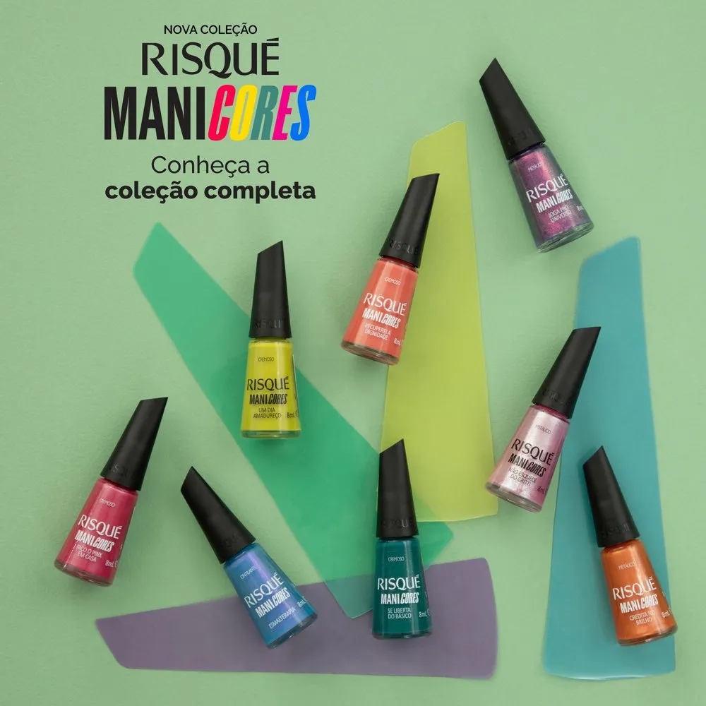 Esmalte Risqué ManiCores Esmalterapia Cintilante 8ml — foto 9