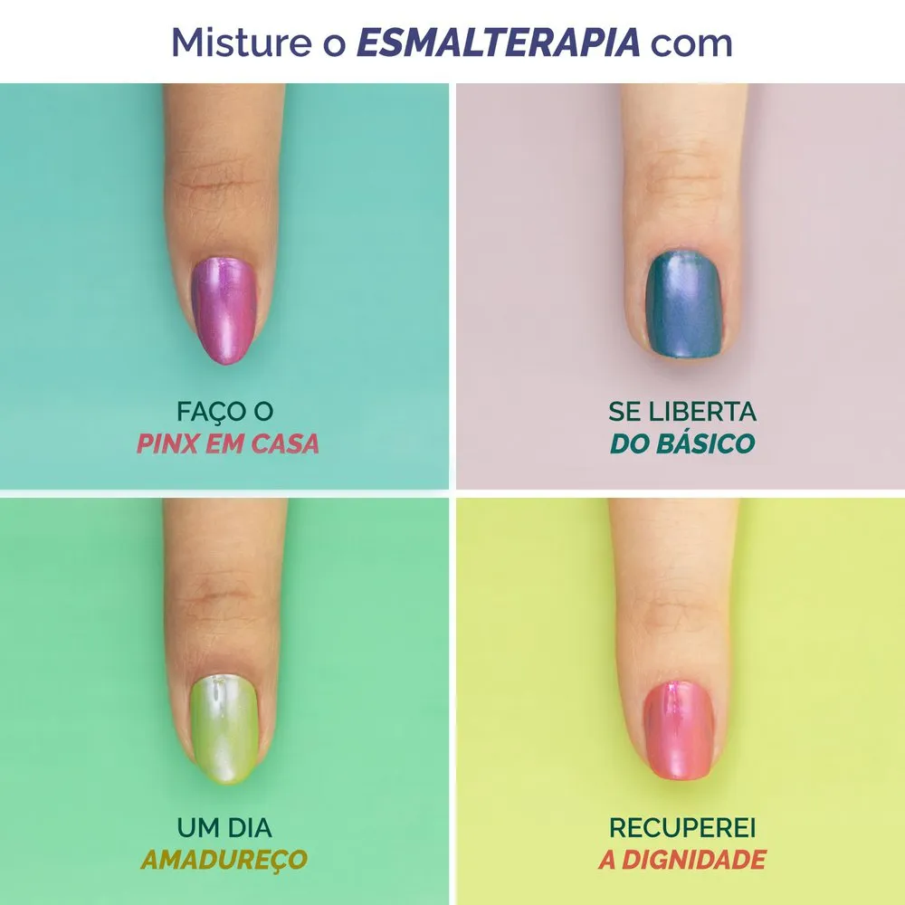 Esmalte Risqué ManiCores Esmalterapia Cintilante 8ml — foto 6