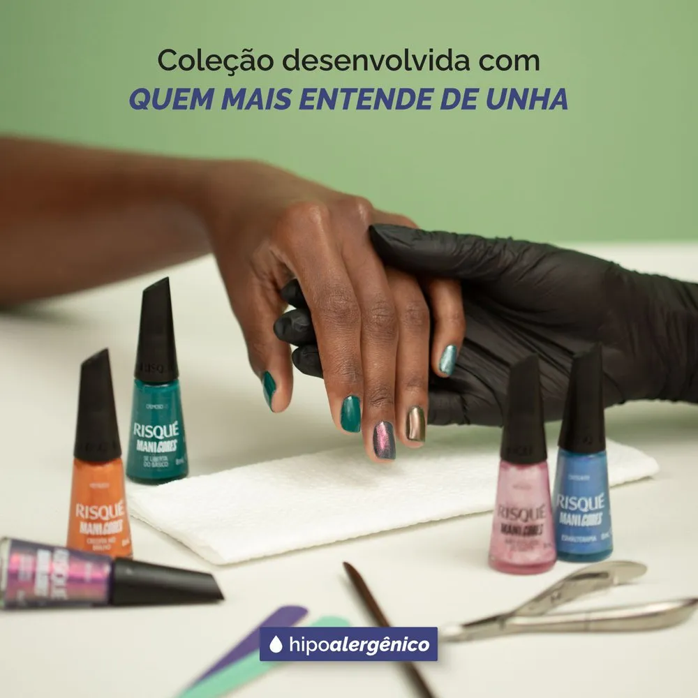 Esmalte Risqué ManiCores Esmalterapia Cintilante 8ml — foto 7