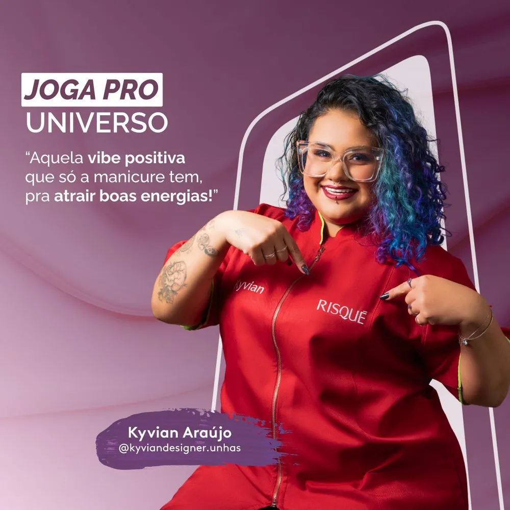 Esmalte Risqué ManiCores Joga Pro Universo Metálico 8ml — foto 2