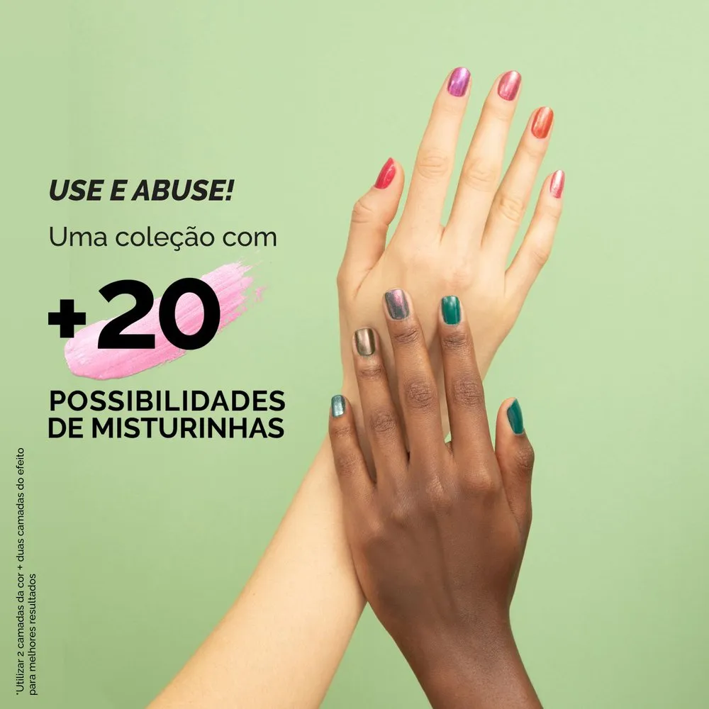Esmalte Risqué ManiCores Joga Pro Universo Metálico 8ml — foto 5