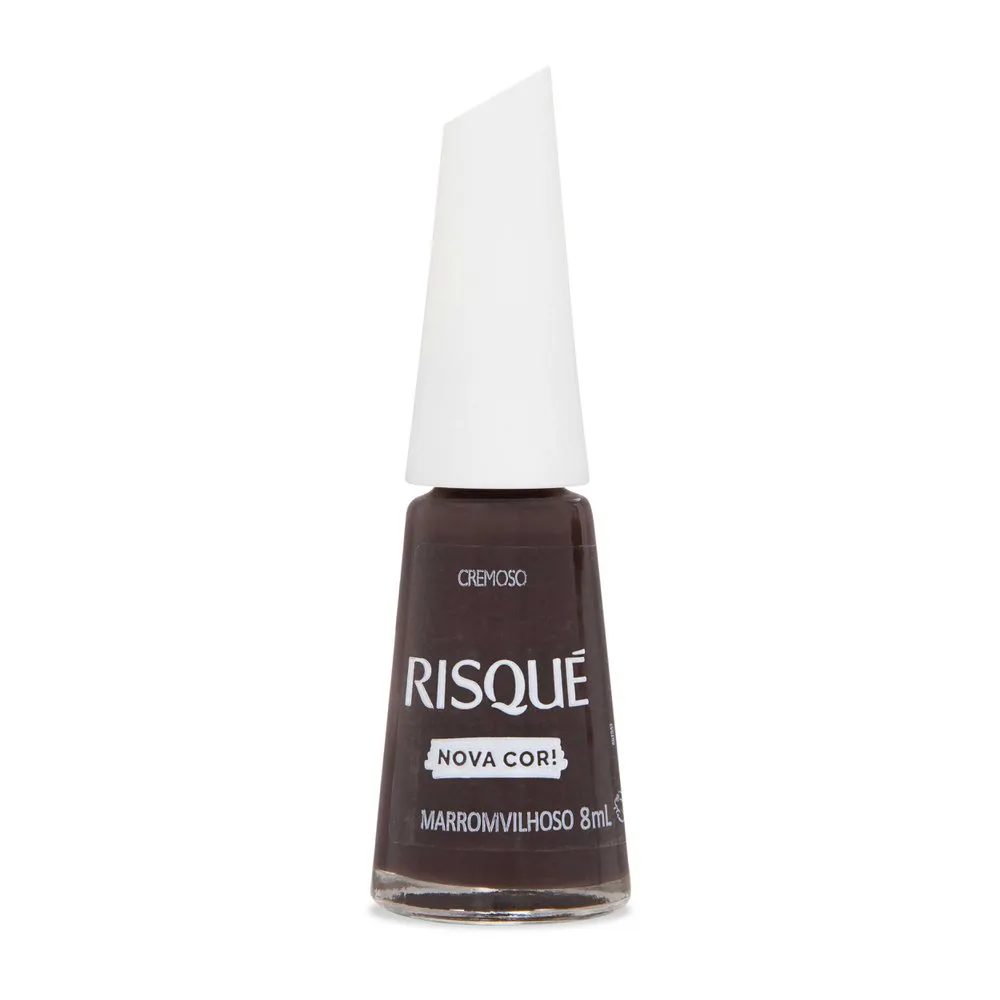 Esmalte Risqué Marrom Marromvilhoso Cremoso 8ml