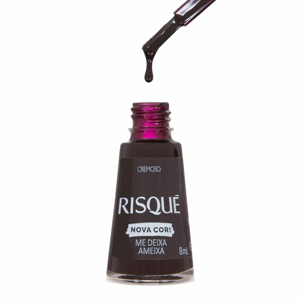 Esmalte Risqué Me Deixa Ameixa Cremoso 8ml — foto 7