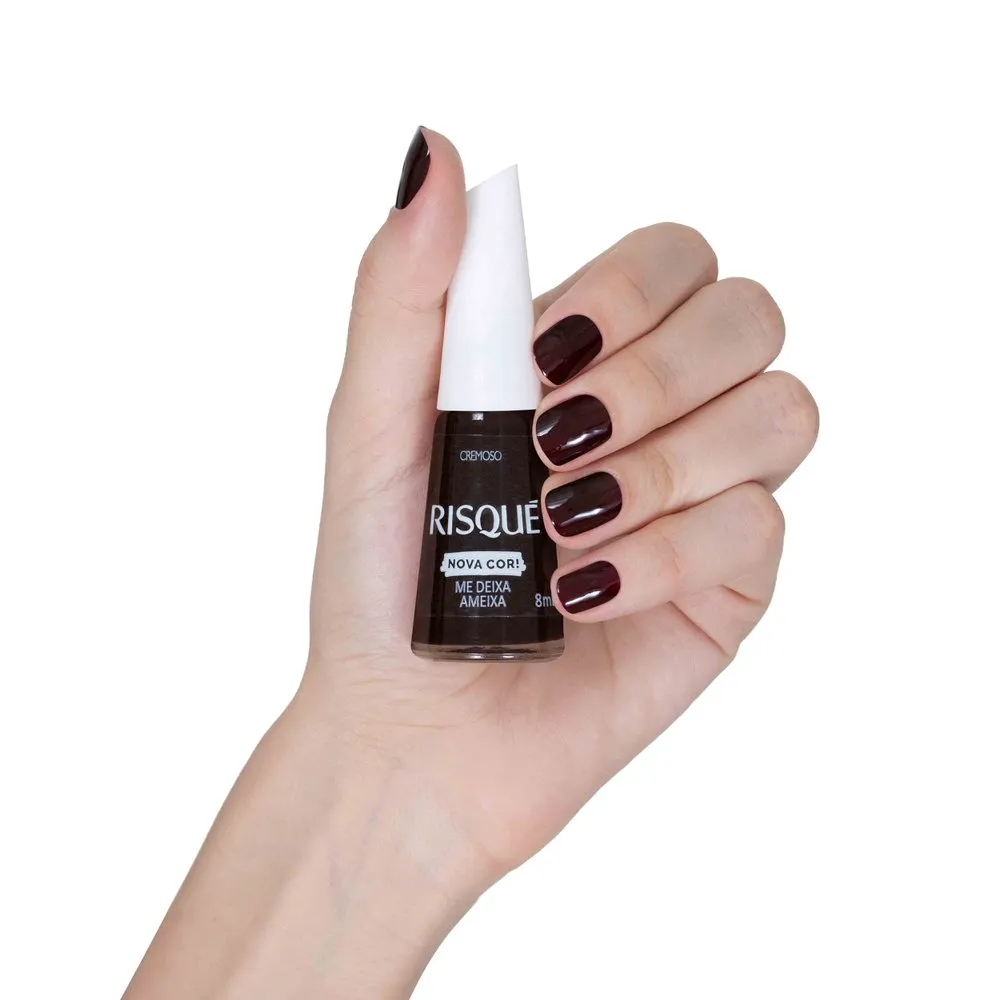 Esmalte Risqué Me Deixa Ameixa Cremoso 8ml — foto 2