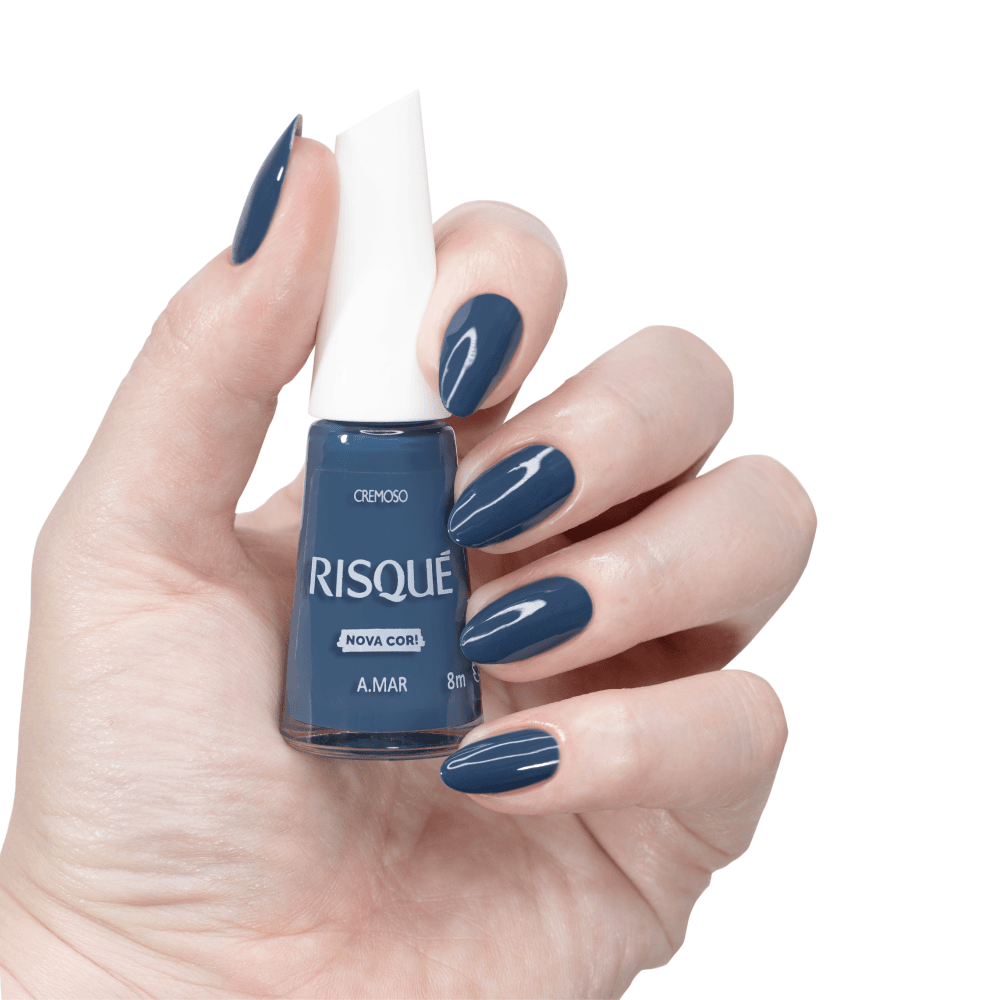 Esmalte Risqué Nova Cor! A.Mar Cremoso 8ml — foto 2