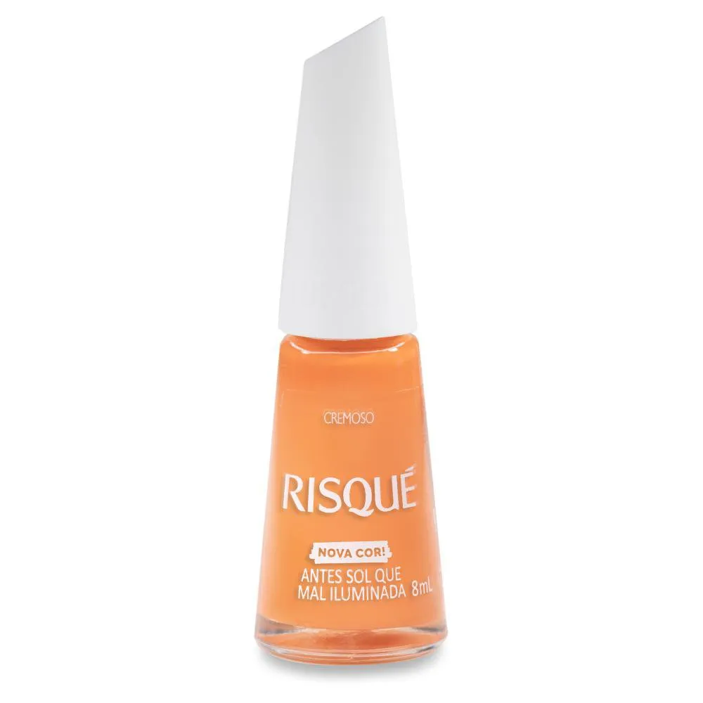 Esmalte Risqué Nova Cor! Antes Sol que Mal Iluminada Cremoso 8ml