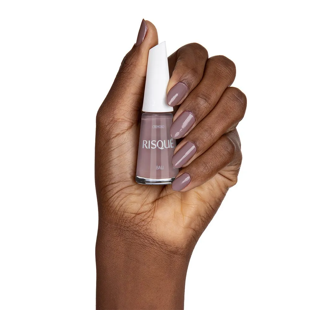 Esmalte Risqué Nude Hipoalergênico Bali Cremoso 8ml — foto 2