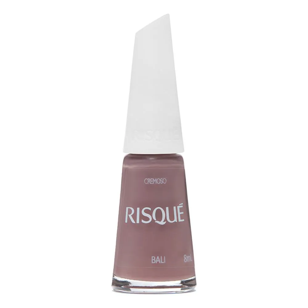Esmalte Risqué Nude Hipoalergênico Bali Cremoso 8ml