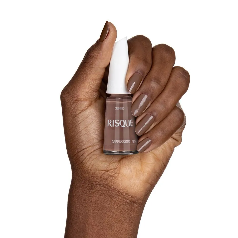 Esmalte Risqué Nudes Cappuccino Cremoso 8ml — foto 2