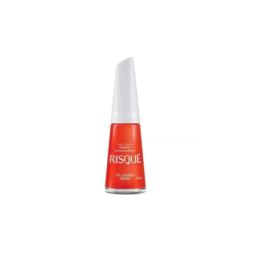 Esmalte Risque sol laranja anima 8ml sem blister