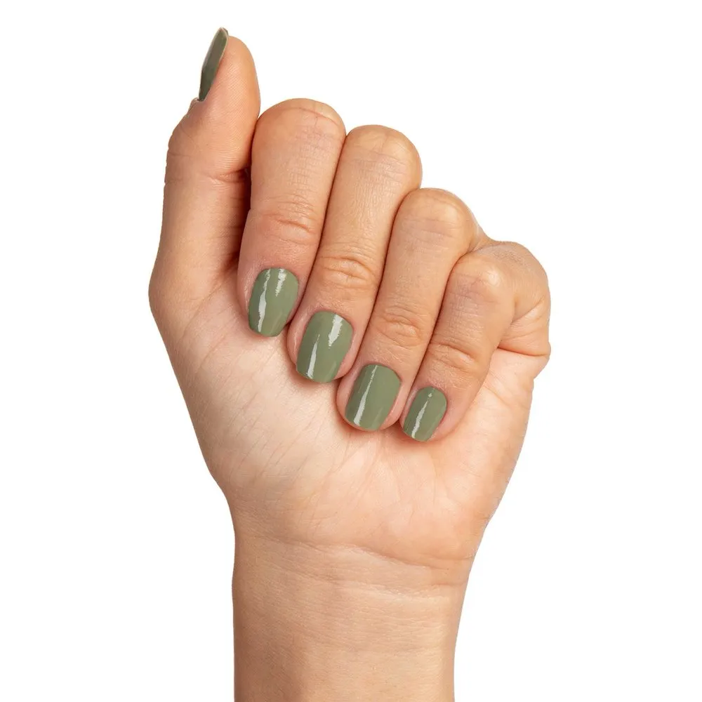 Esmalte Risqué Verde Militar Cremoso Guerreira do Arco-íris 8ml — foto 4